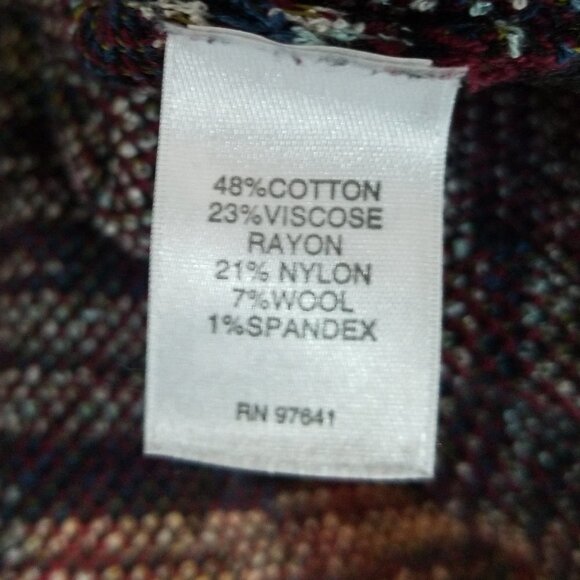 J. Jill Jacquard Tapestry Pullover Sweater MP - Picture 7 of 7